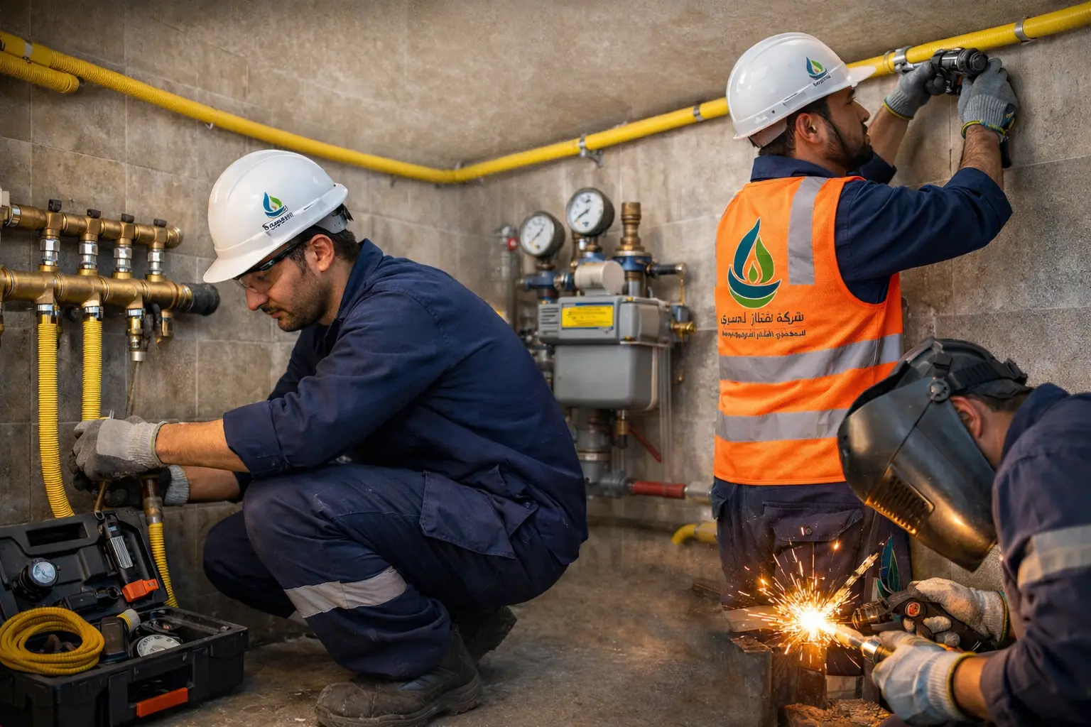 افضل شركة تمديد خطوط الغاز المركزي بالرياض