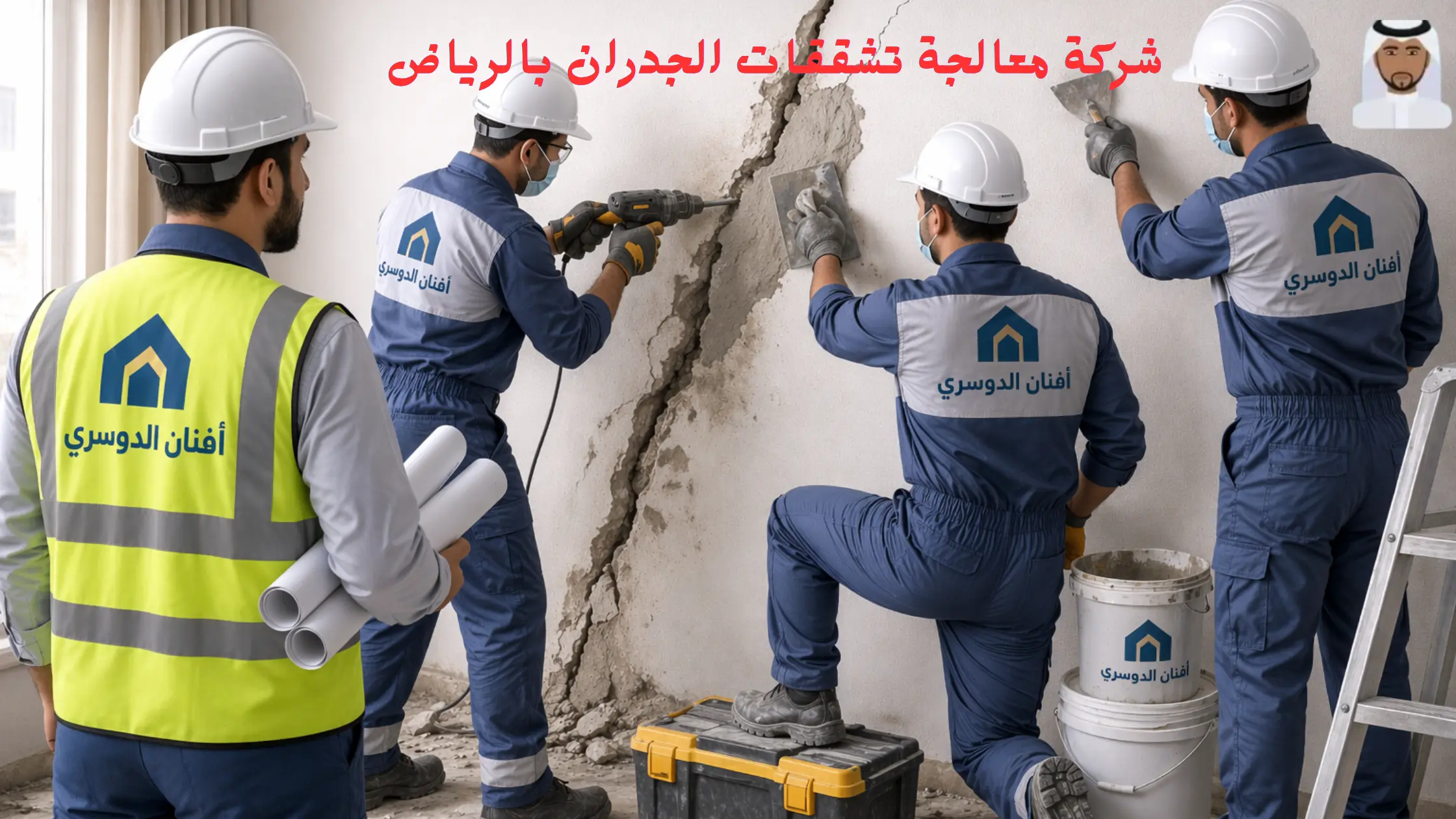 افضل شركة معالجة تشققات الجدران بالرياض