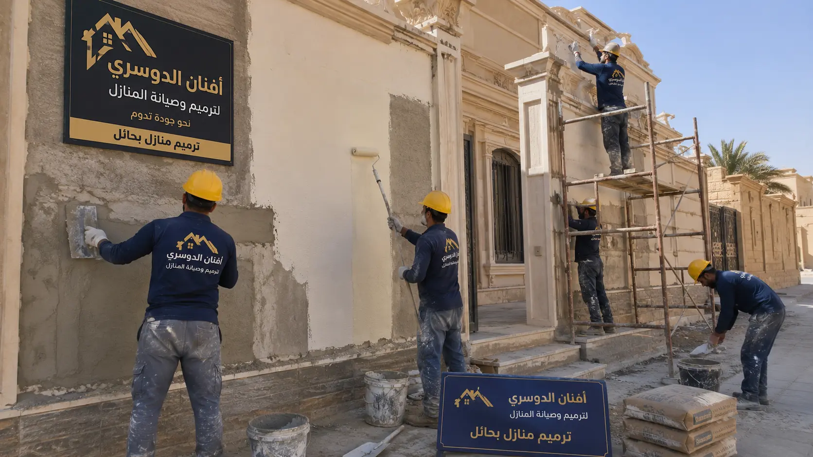 أفضل شركة ترميم منازل بحائل