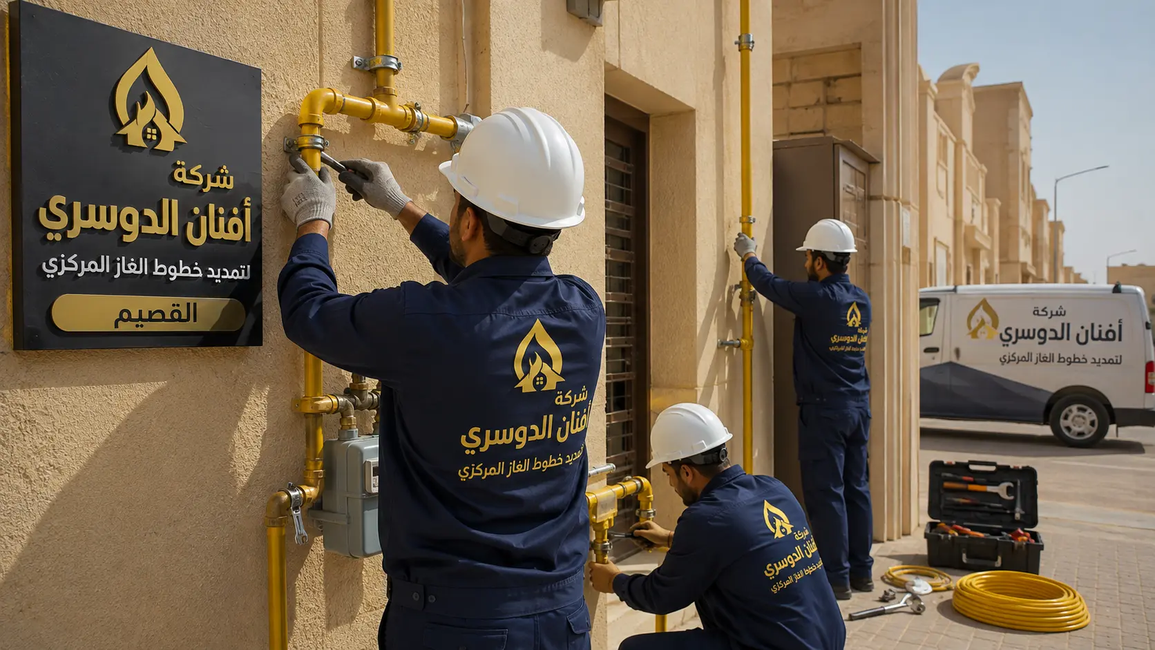 افضل شركة تمديد خطوط الغاز المركزي بالقصيم